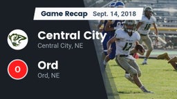 Recap: Central City  vs. Ord  2018