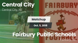 Matchup: Central City High vs. Fairbury Public Schools 2018