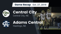 Recap: Central City  vs. Adams Central  2018