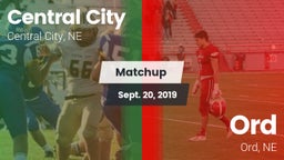 Matchup: Central City High vs. Ord  2019