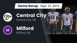 Recap: Central City  vs. Milford  2019