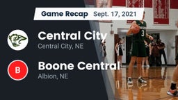 Recap: Central City  vs. Boone Central  2021