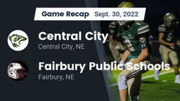 Recap: Central City  vs. Fairbury Public Schools 2022