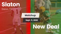 Matchup: Slaton  vs. New Deal  2020