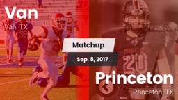 Matchup: Van  vs. Princeton  2017
