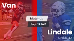 Matchup: Van  vs. Lindale  2017