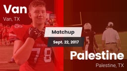 Matchup: Van  vs. Palestine  2017