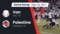 Recap: Van  vs. Palestine  2017