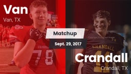 Matchup: Van  vs. Crandall  2017