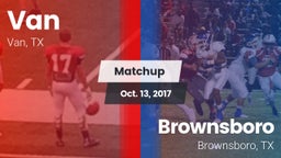 Matchup: Van  vs. Brownsboro  2017