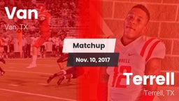 Matchup: Van  vs. Terrell  2017