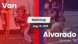 Matchup: Van  vs. Alvarado  2018