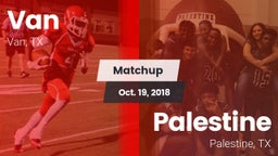 Matchup: Van  vs. Palestine  2018