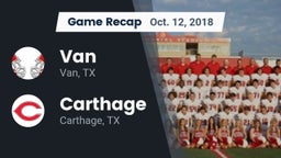 Recap: Van  vs. Carthage  2018