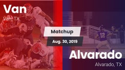 Matchup: Van  vs. Alvarado  2019