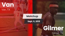 Matchup: Van  vs. Gilmer  2019