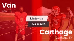 Matchup: Van  vs. Carthage  2019