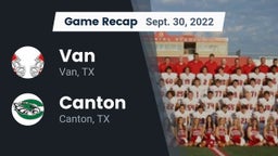 Recap: Van  vs. Canton  2022