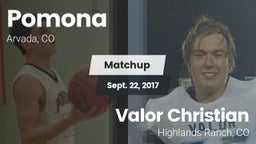 Matchup: Pomona  vs. Valor Christian  2017