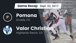 Recap: Pomona  vs. Valor Christian  2017