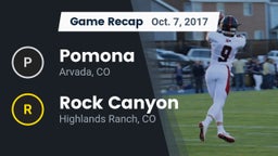 Recap: Pomona  vs. Rock Canyon  2017