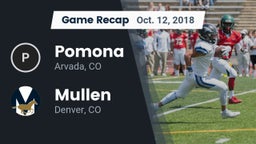 Recap: Pomona  vs. Mullen  2018
