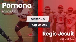 Matchup: Pomona  vs. Regis Jesuit  2019