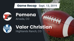 Recap: Pomona  vs. Valor Christian  2019