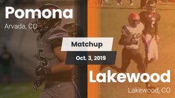 Matchup: Pomona  vs. Lakewood  2019
