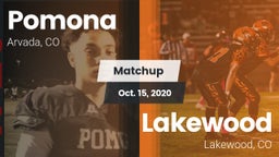 Matchup: Pomona  vs. Lakewood  2020