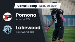 Recap: Pomona  vs. Lakewood  2021