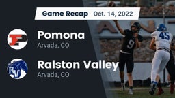 Recap: Pomona  vs. Ralston Valley  2022