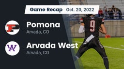 Recap: Pomona  vs. Arvada West  2022