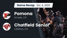 Recap: Pomona  vs. Chatfield Senior  2023