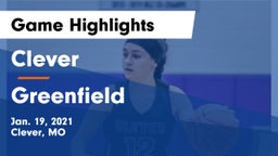 Clever  vs Greenfield  Game Highlights - Jan. 19, 2021