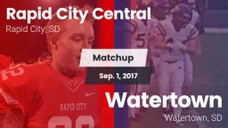 Matchup: Rapid City Central vs. Watertown  2017