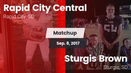 Matchup: Rapid City Central vs. Sturgis Brown  2017