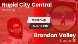 Matchup: Rapid City Central vs. Brandon Valley  2017