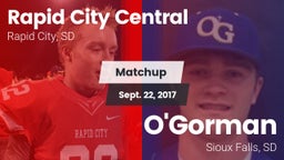Matchup: Rapid City Central vs. O'Gorman  2017