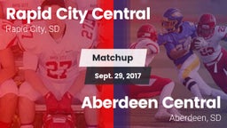 Matchup: Rapid City Central vs. Aberdeen Central  2017