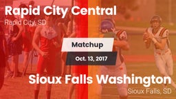 Matchup: Rapid City Central vs. Sioux Falls Washington  2017