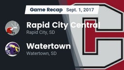 Recap: Rapid City Central  vs. Watertown  2017