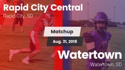 Matchup: Rapid City Central vs. Watertown  2018