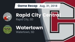 Recap: Rapid City Central  vs. Watertown  2018