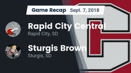 Recap: Rapid City Central  vs. Sturgis Brown  2018
