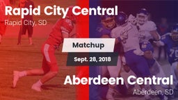 Matchup: Rapid City Central vs. Aberdeen Central  2018