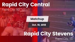 Matchup: Rapid City Central vs. Rapid City Stevens  2018
