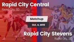 Matchup: Rapid City Central vs. Rapid City Stevens  2019
