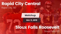 Matchup: Rapid City Central vs. Sioux Falls Roosevelt  2019