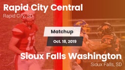 Matchup: Rapid City Central vs. Sioux Falls Washington  2019